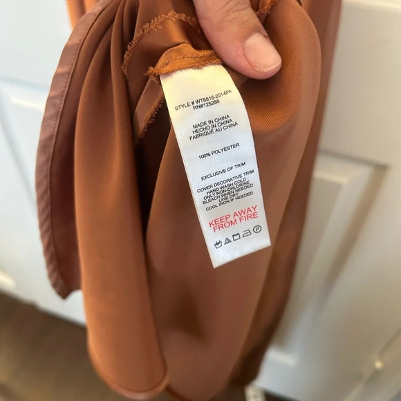 Jason Wu Satin Cowl Neck Chain Straps Dress - Picture 5 of 5